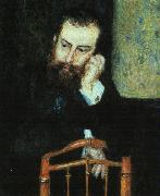 Portrait of Alfred Sisley renoir